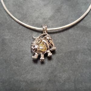 Silver plated pendant